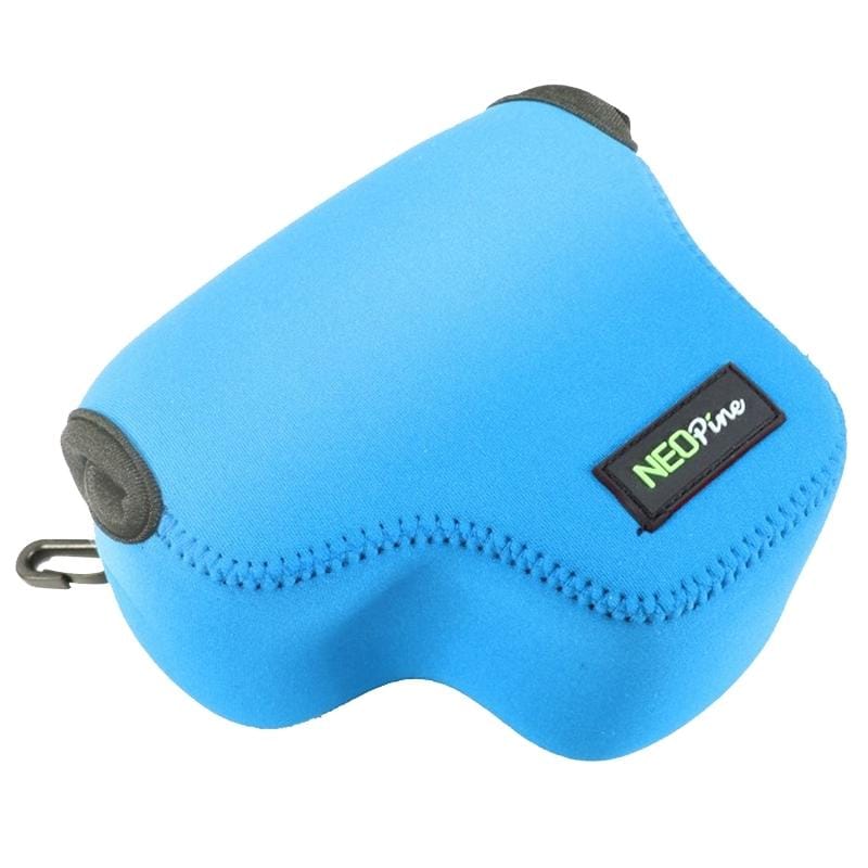 NEOpine Neoprene Shockproof Soft Case Bag with Hook for Canon PowerShot G3X Camera (Blue)