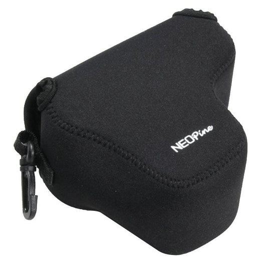 NEOpine Neoprene Shockproof Soft Case Bag with Hook for Olympus E-PL7 Camera (Black)