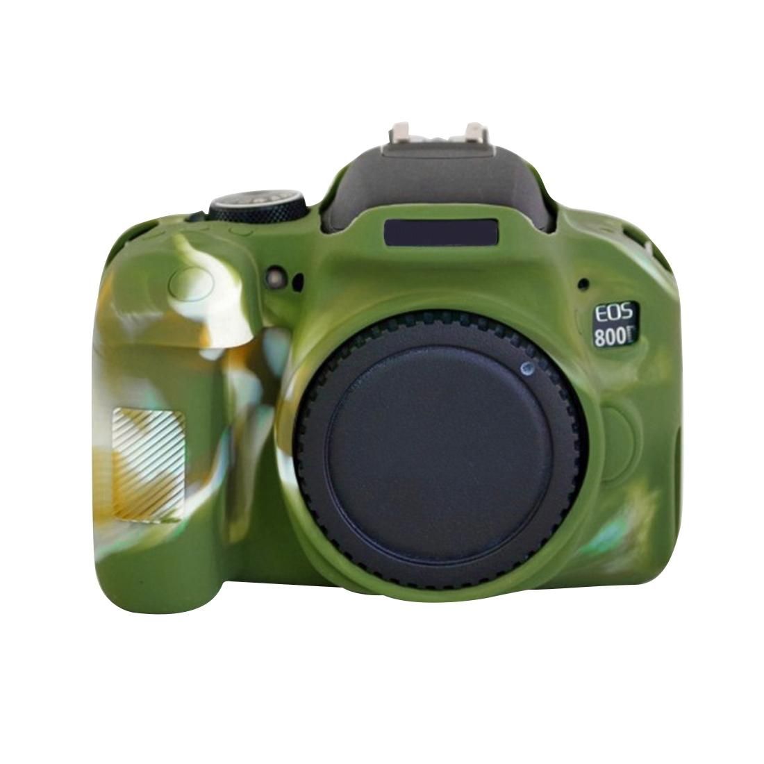 PULUZ Soft Silicone Protective Case for Canon EOS 800D (Style1)