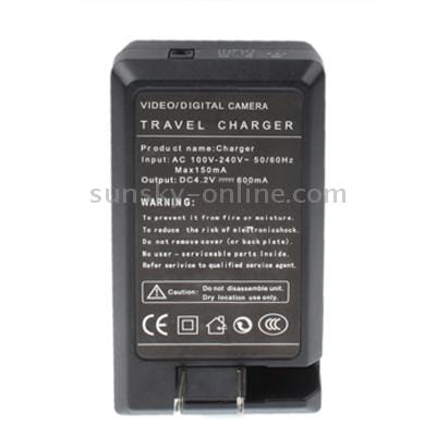 Digital Camera Battery Charger for KOD K7001 / K7004 / FUJI FNP50 / Canon NB-11L (Black)
