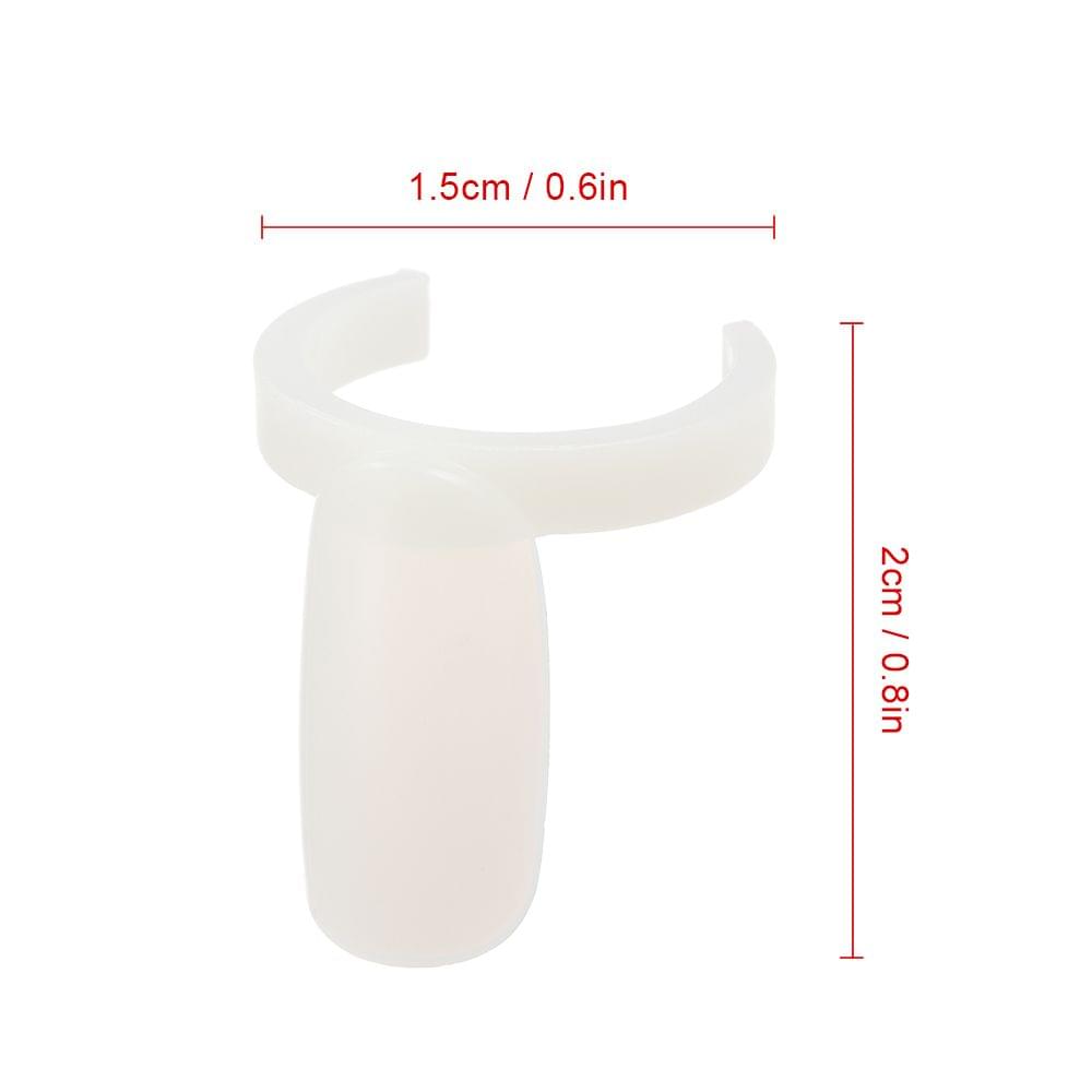 50pcs/pack Nail Polish Art Display Tips Color Ring for Nail