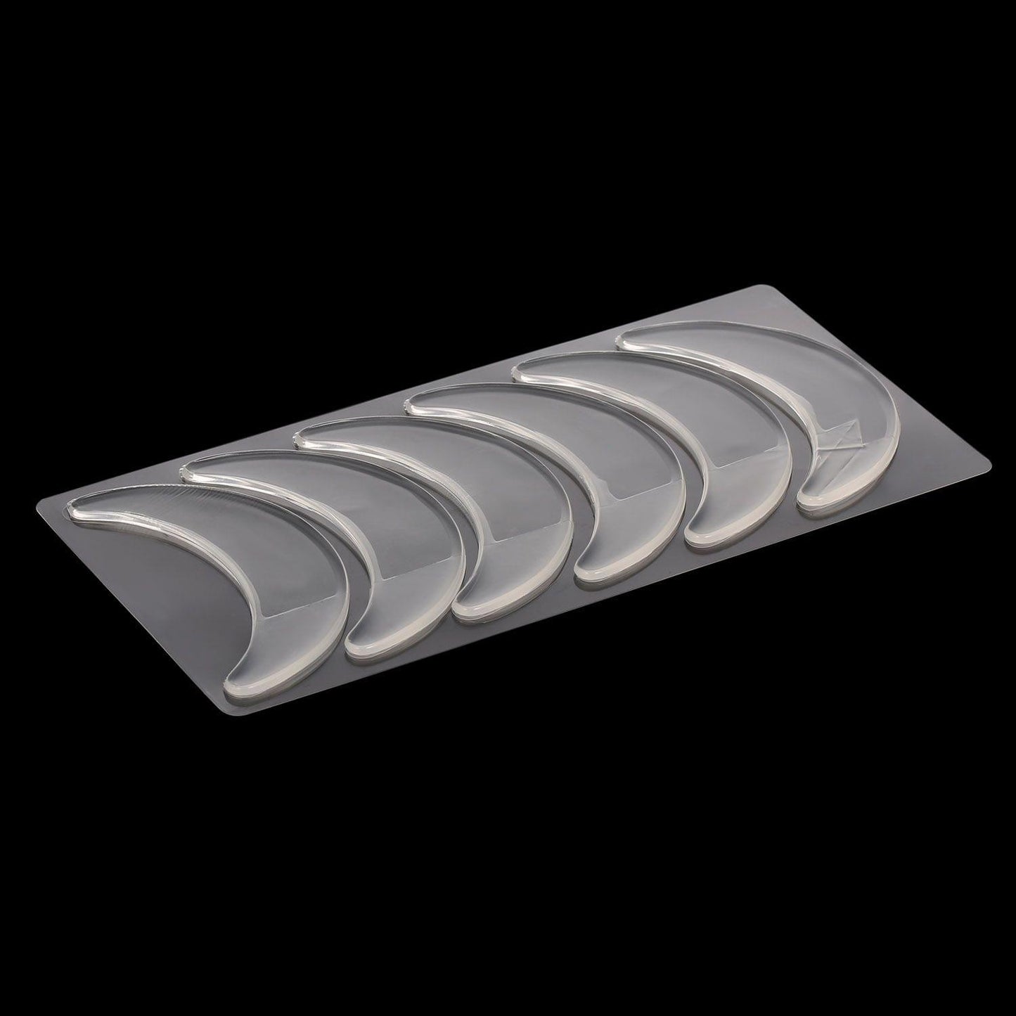 5PCS Reusable Anti Wrinkle Face Pad Silicone Transparent - 5PCS