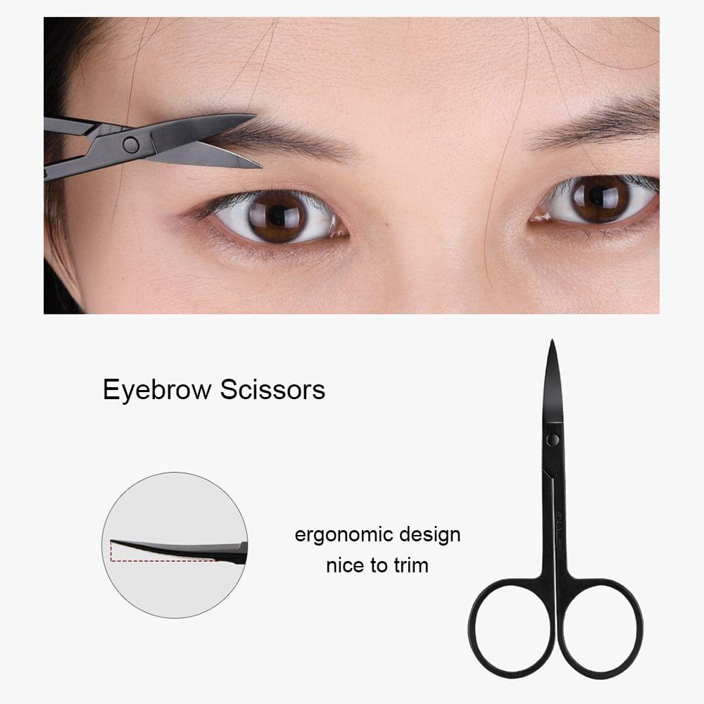 Eyebrow Trimming Kit 4PCS Stainless Steel Eyebrow Tools