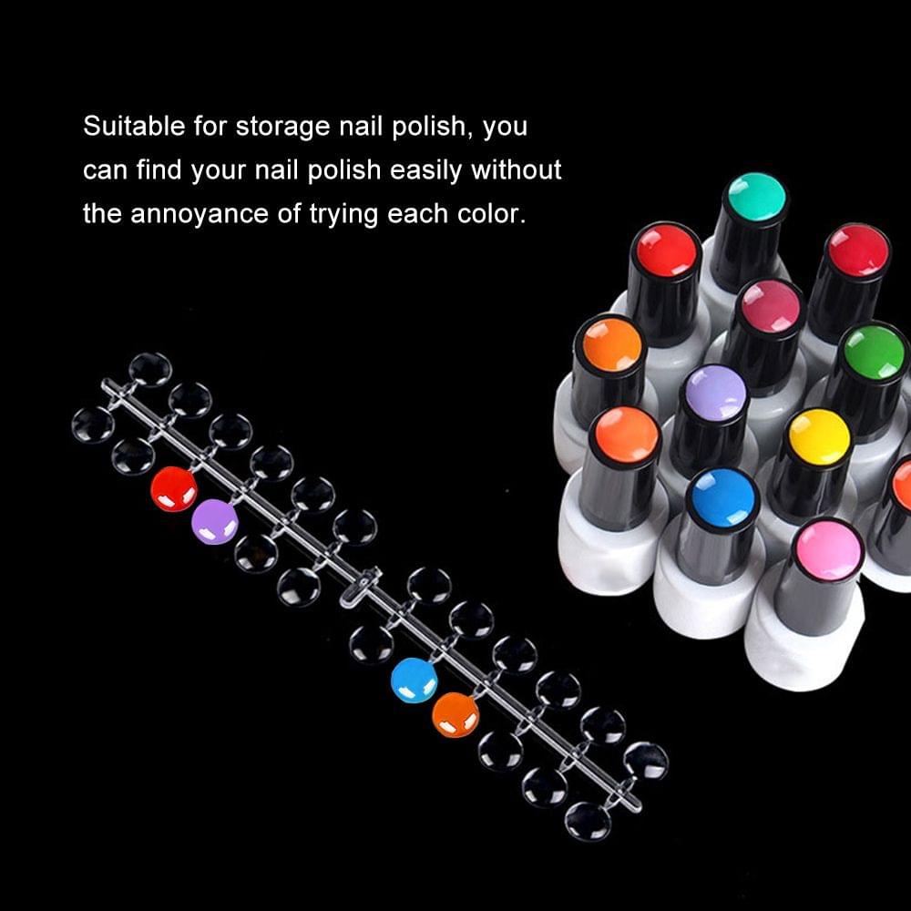 120pcs Nail Art Acrylic UV Gel Polish Bottle Color Display