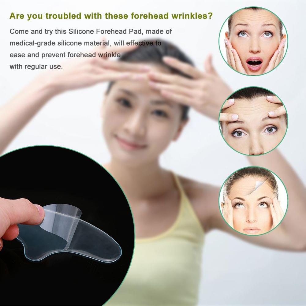 Anti Wrinkle Face Pad Reusable Silicone Invisible Forehead
