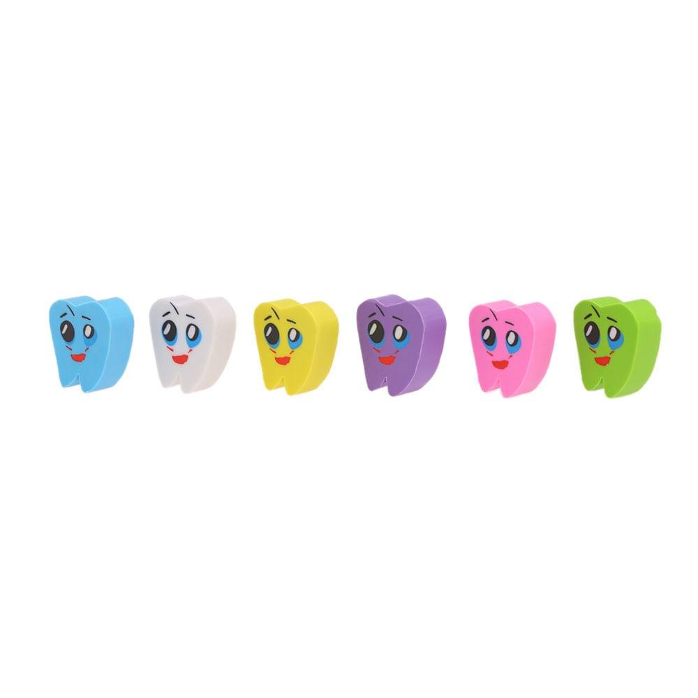 50pcs/bag Molar Shaped Tooth Rubber Erasers Dentist Dental