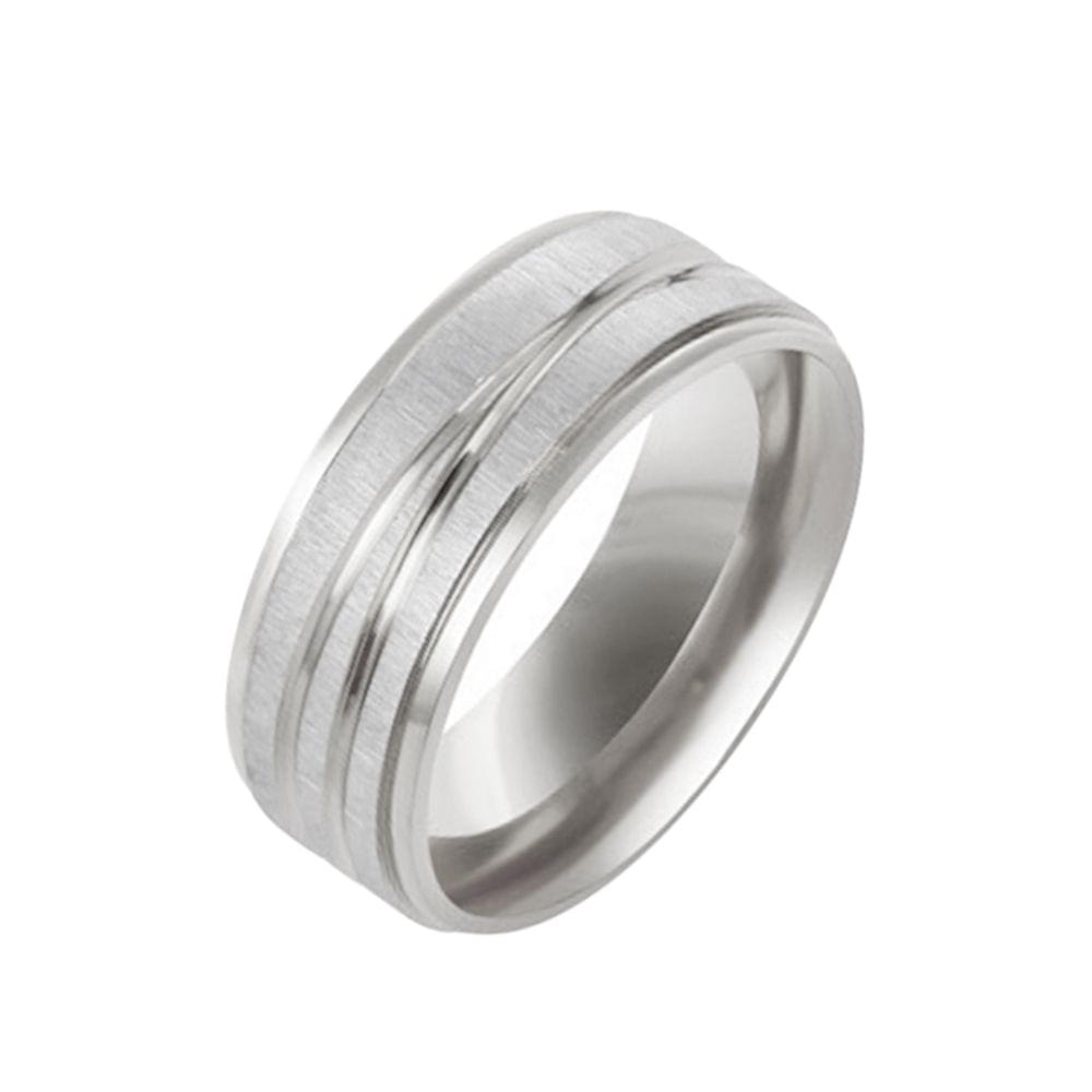 Simple Stainless Steel Medical Weight Loss Ring Fashion - 5