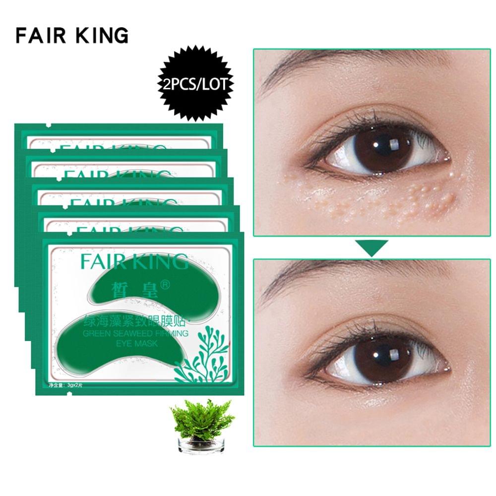 Fair King 2pcs Green Seaweed Tighten Eye Mask Moisturizing