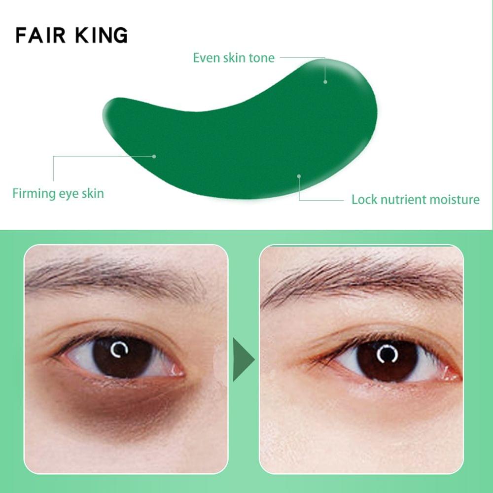 Fair King 2pcs Green Seaweed Tighten Eye Mask Moisturizing