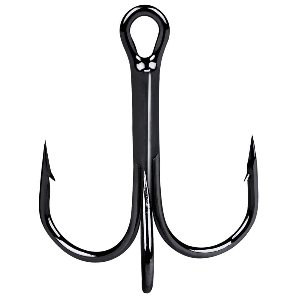 50PCS Fishing Treble Hooks 2#/4#/6#/8#/10# Barbed Treble - 2