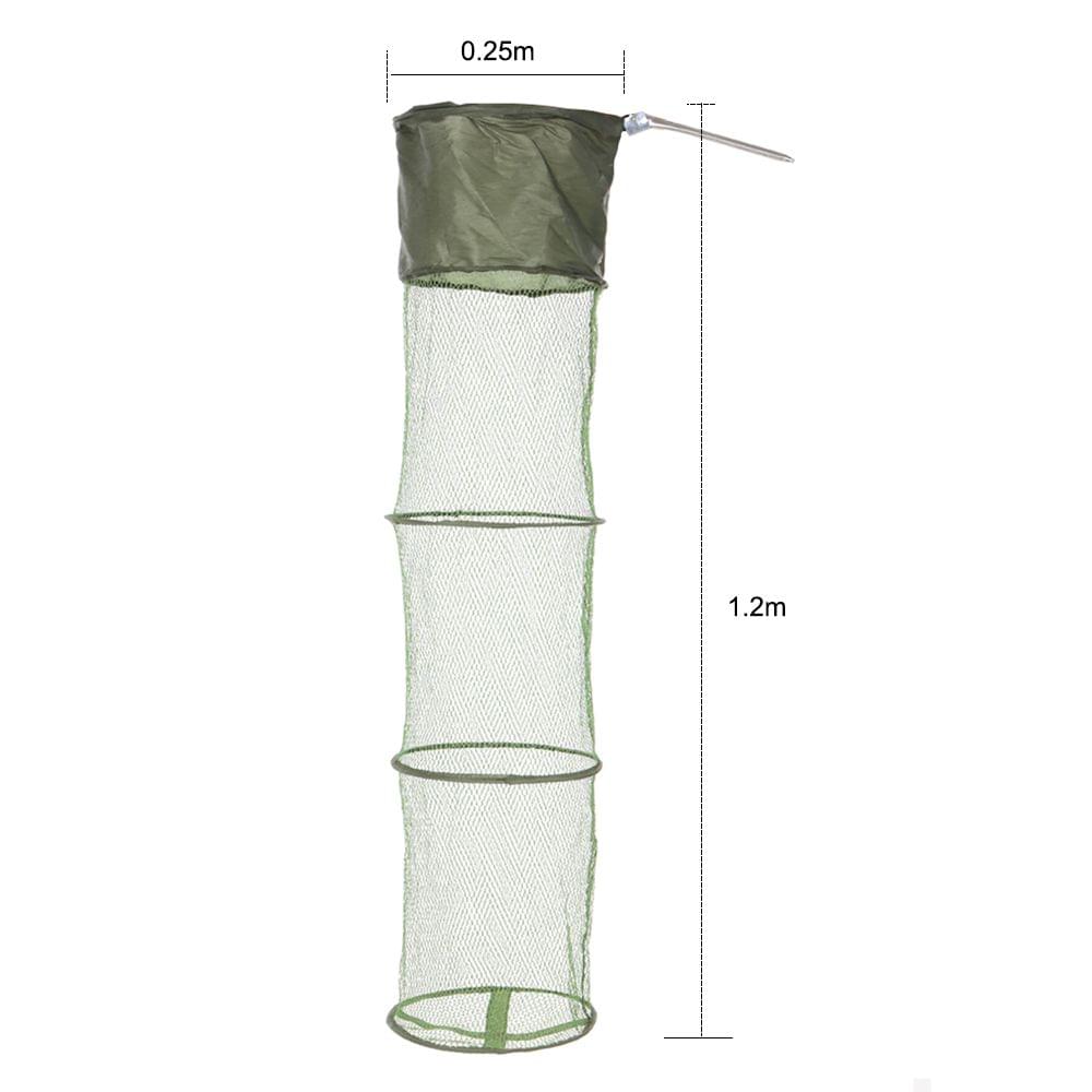 Portable Collapsible Mesh Fishing Net Cage Fish Trap Fishing - Size 1