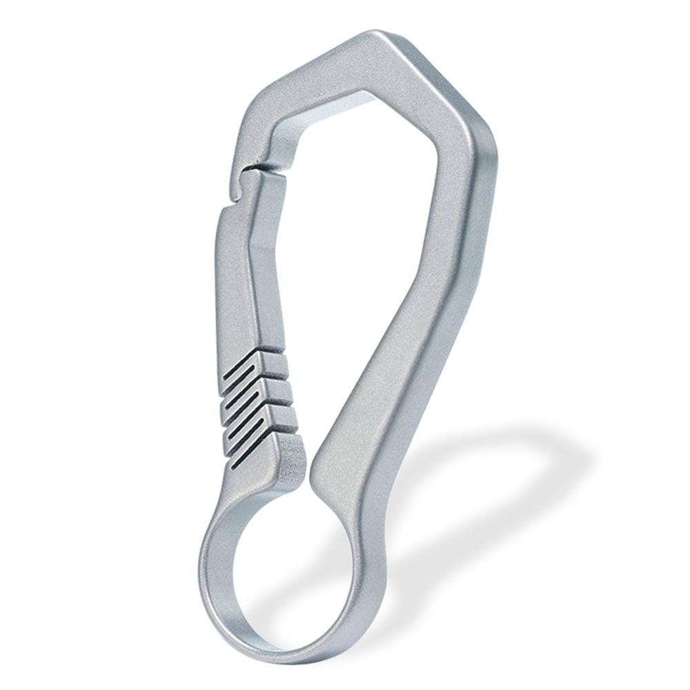 Outdoor Lightweight Titanium Key Chain Quick-release Key - A