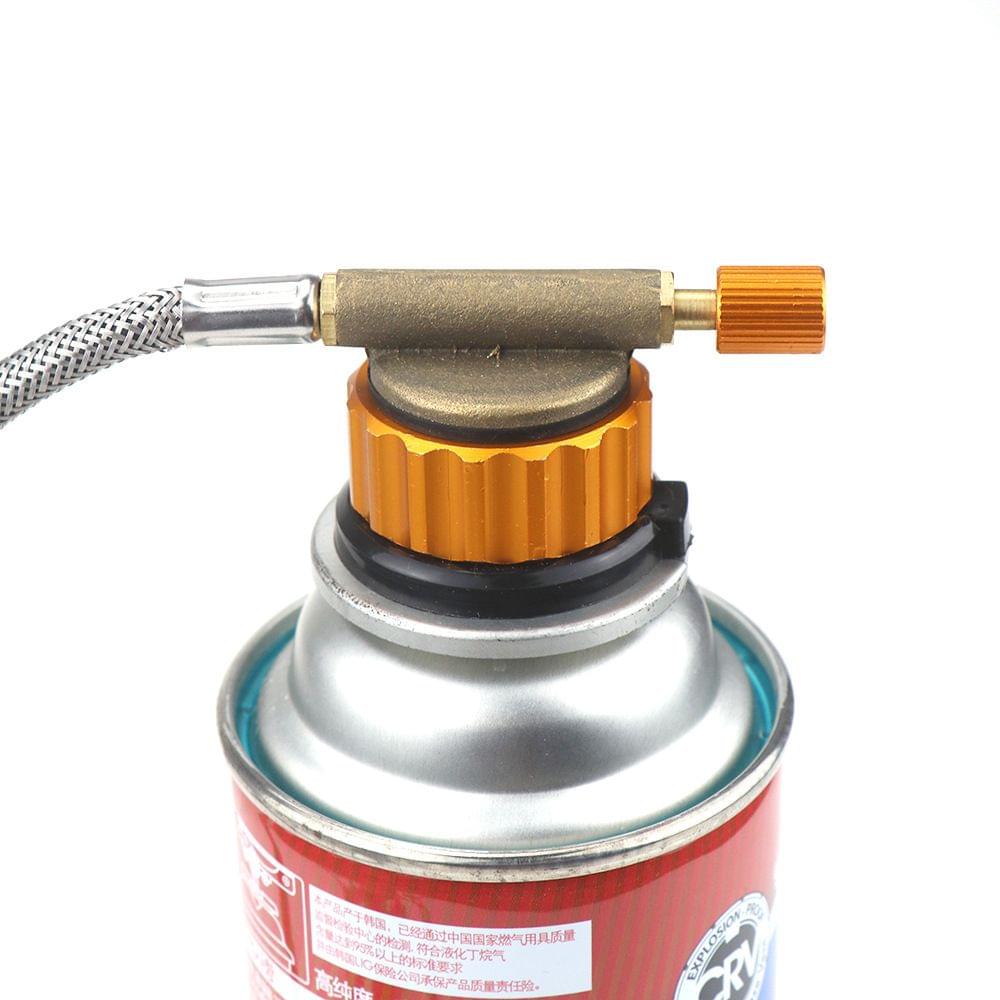 Cylinder Adapter Camp Gas Converter Canister Valve Adapter - Butane Tank Adapter