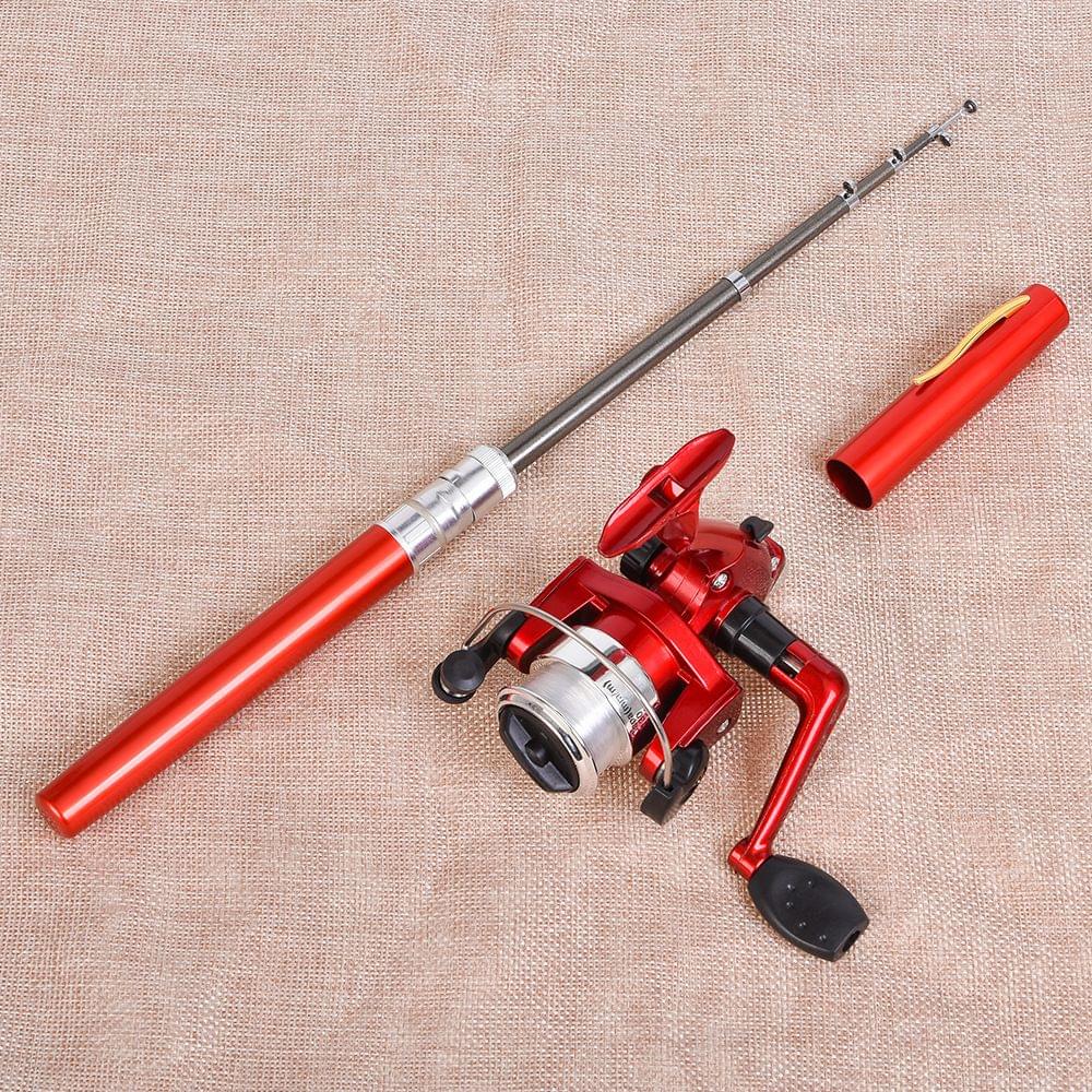 Pen Fishing Rod and Reel Combo Aluminum Alloy Mini - 1.6m