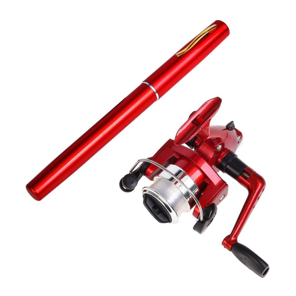 Pen Fishing Rod and Reel Combo Aluminum Alloy Mini - 1.6m