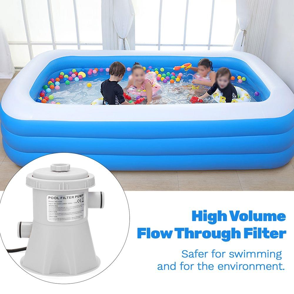 Electirc Swimming Pool Filter Pump Pool Pump Filter Kit for - EU Plug
