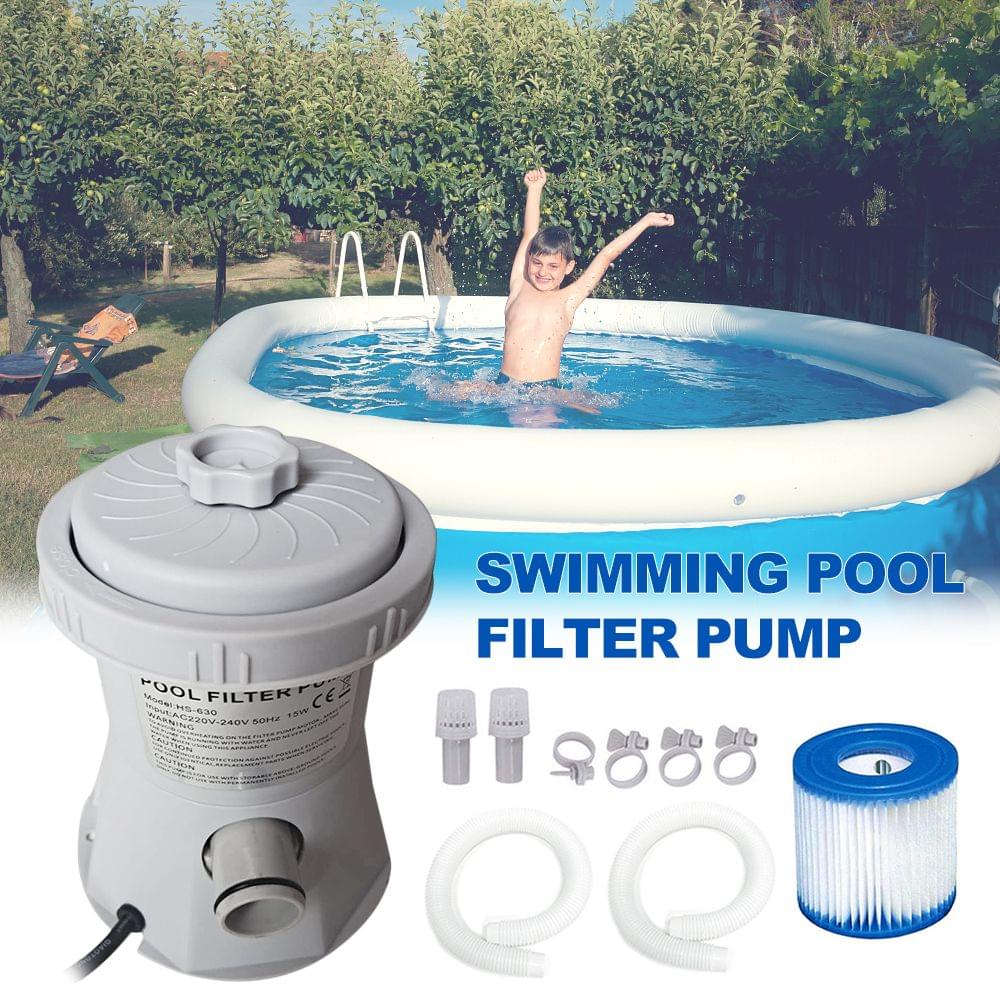 Electirc Swimming Pool Filter Pump Pool Pump Filter Kit for - EU Plug