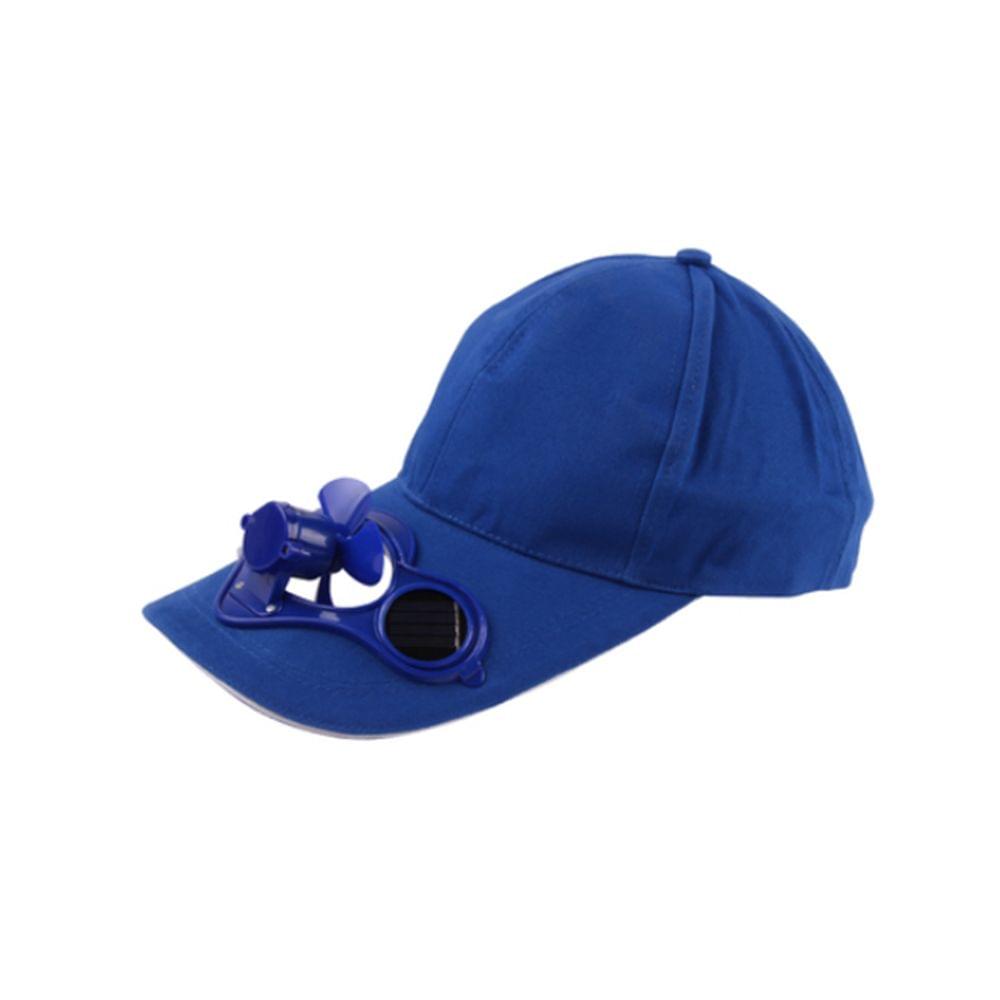 Summer Sport Outdoor Hat Cap with Solar Sun Power Cool Fan