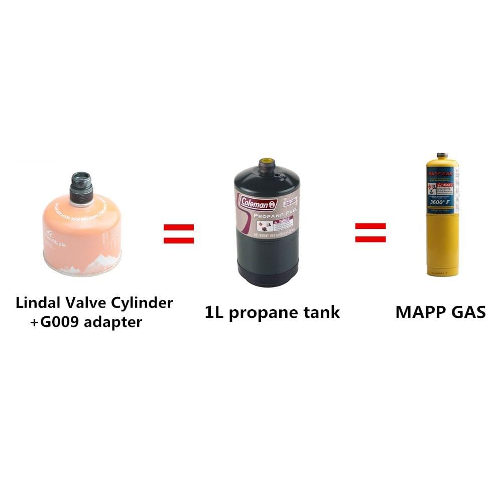 Camping Gas Stove Adapter Convertor Lindal Valve Canister to