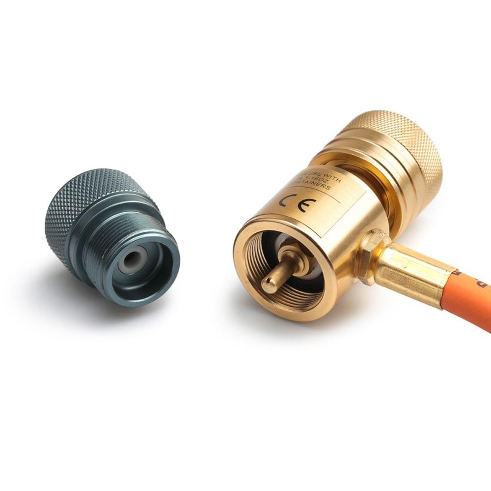 Camping Gas Stove Adapter Convertor Lindal Valve Canister to