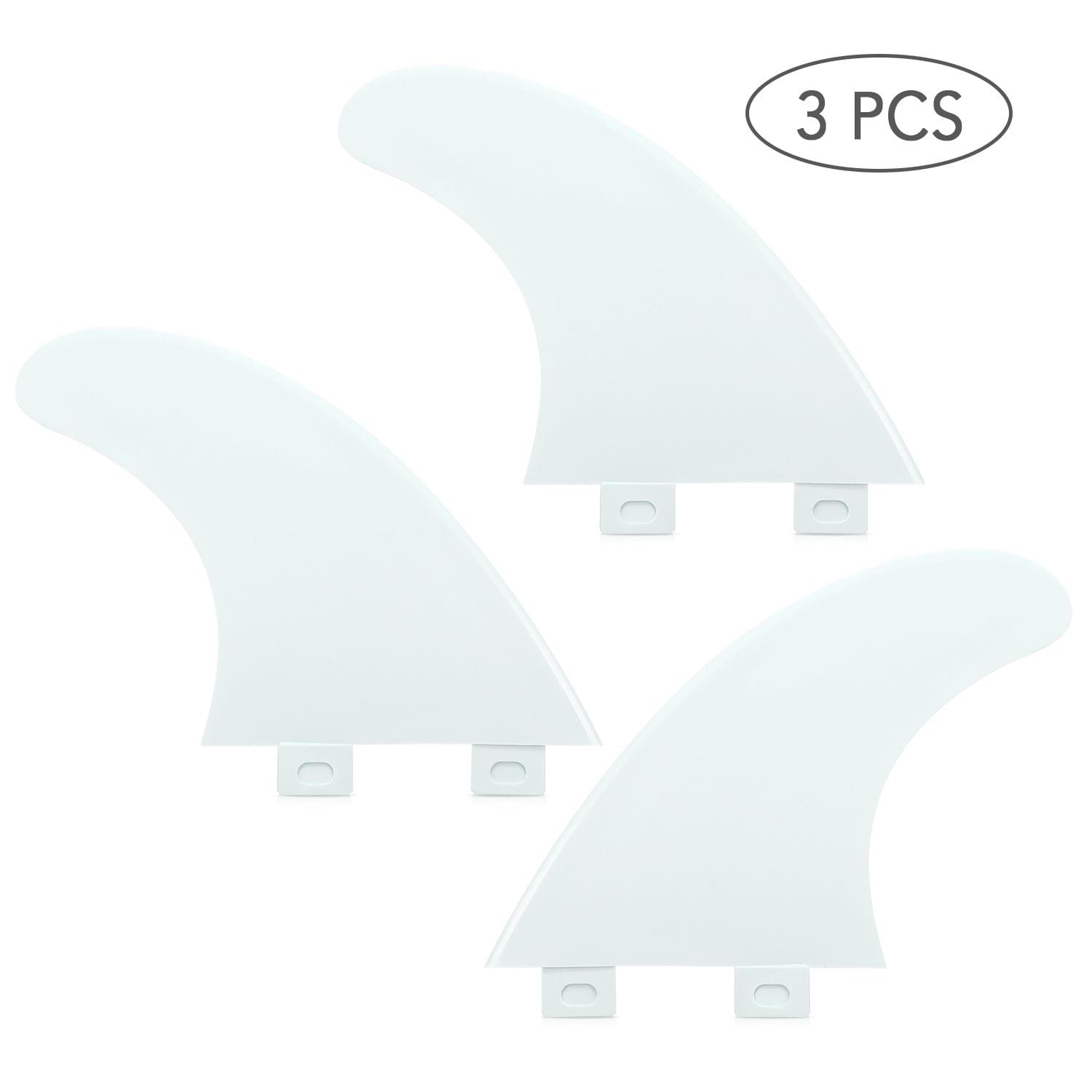 3PCS FCS Fins Surfboard Fin Thrusters Tir Fins Fiberglass - M5