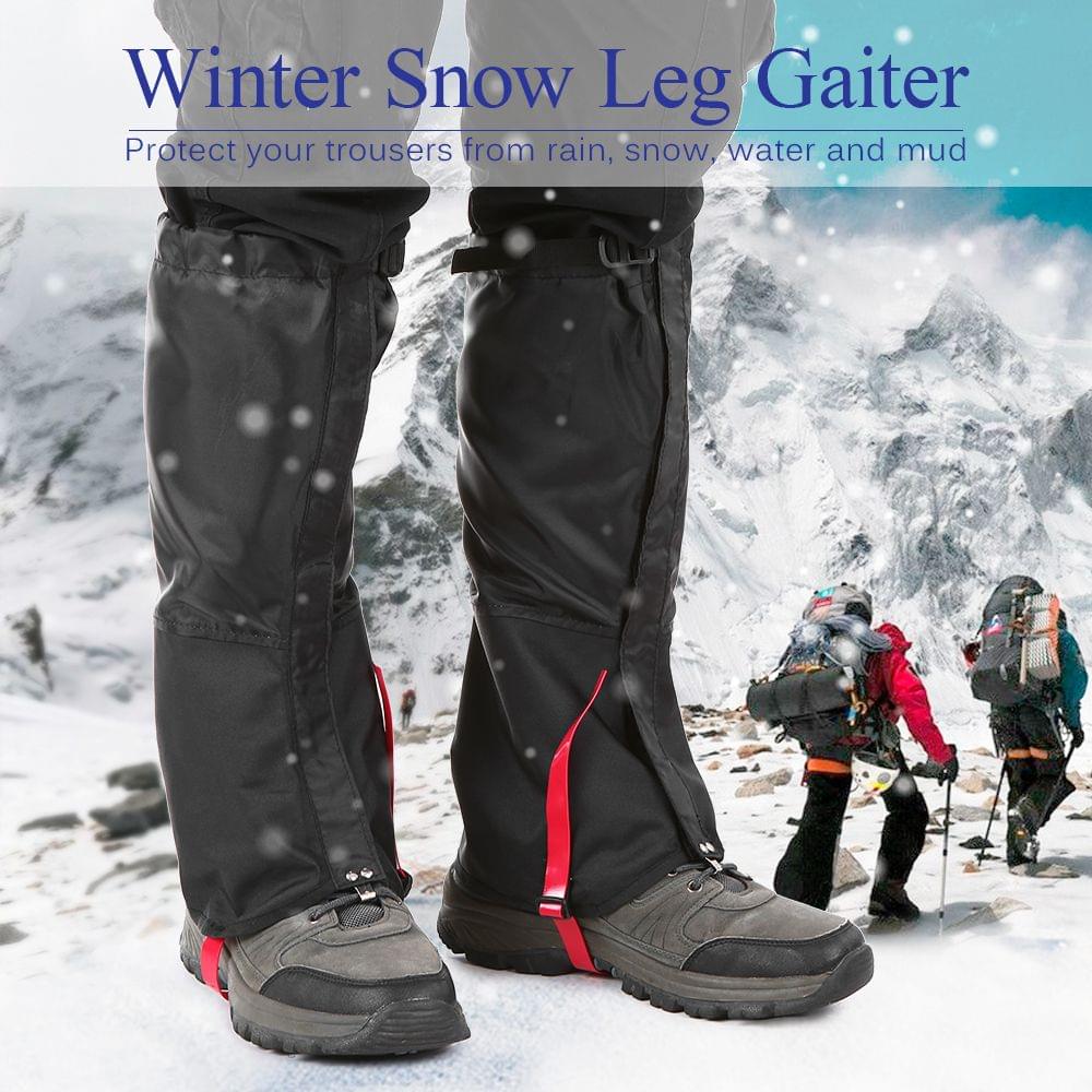 Outdoor Mountain Snow Leg Gaiters Windproof Waterproof Shoes - S