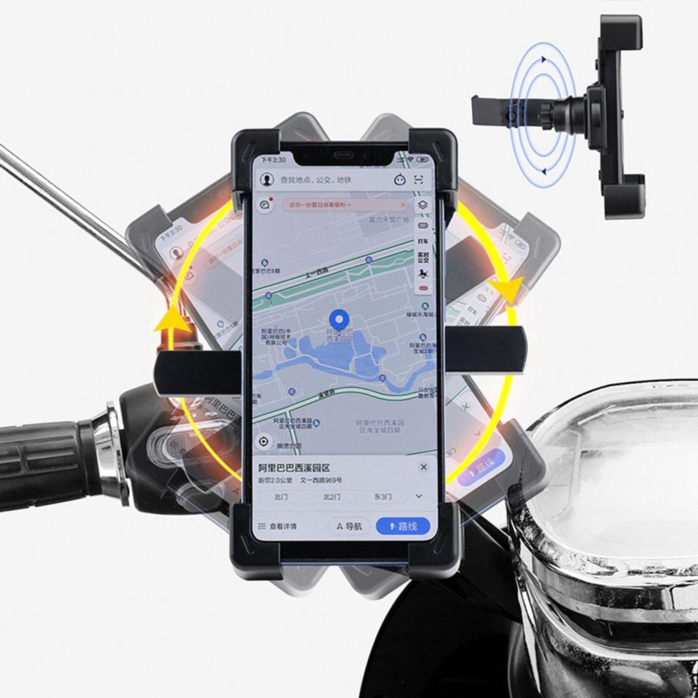 Bicycle Phone Holder 360? Rotation Phone Mount Adjustable - Type3