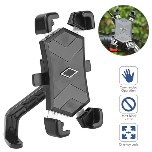Bicycle Phone Holder 360? Rotation Phone Mount Adjustable - Type4